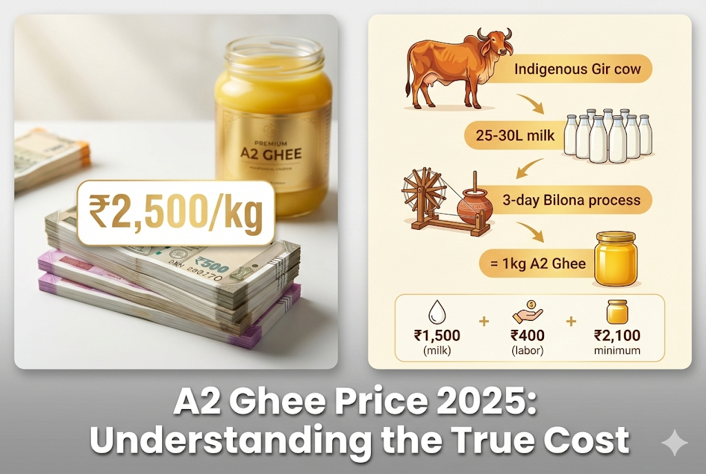 A2 Ghee Price Per Kg 2025 - Complete Cost Breakdown and Value Analysis India