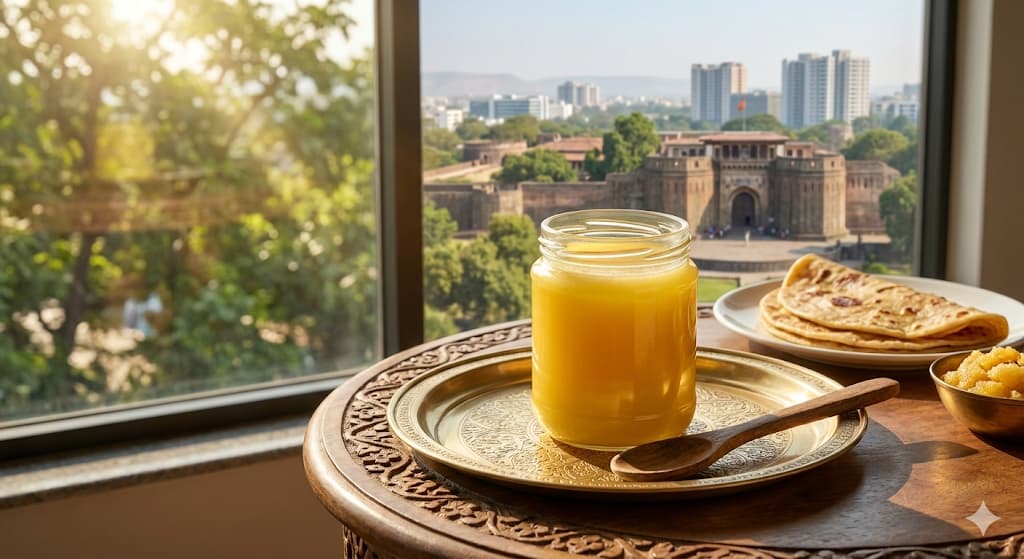 Pure A2 Ghee in Pune - Best Ghee for Fitness and Delivery for Pune Families