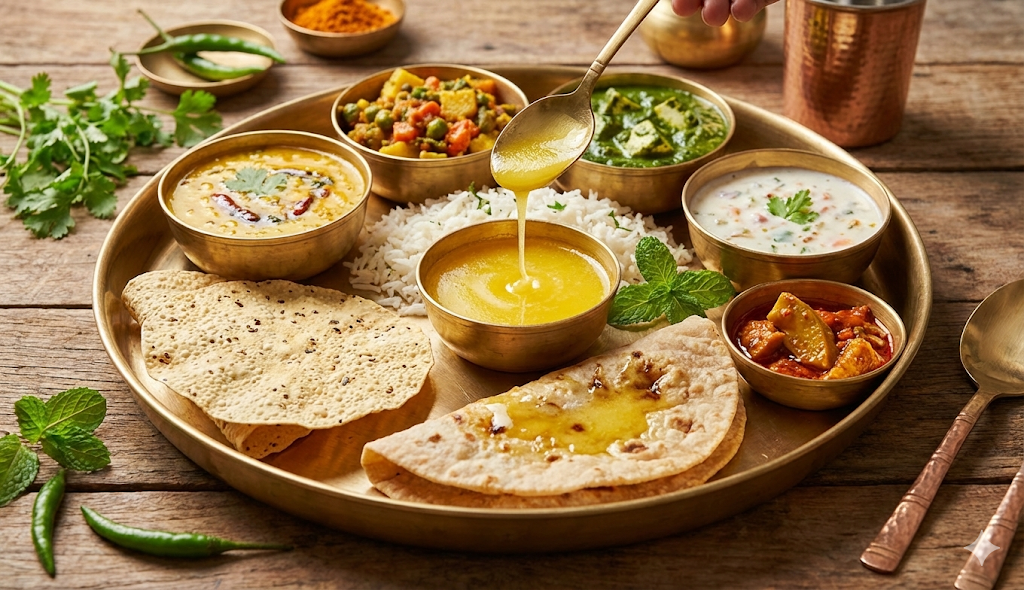 Ghee for Vegetarians - A2 Ghee as Essential Nutrition in Indian Vegetarian Diet