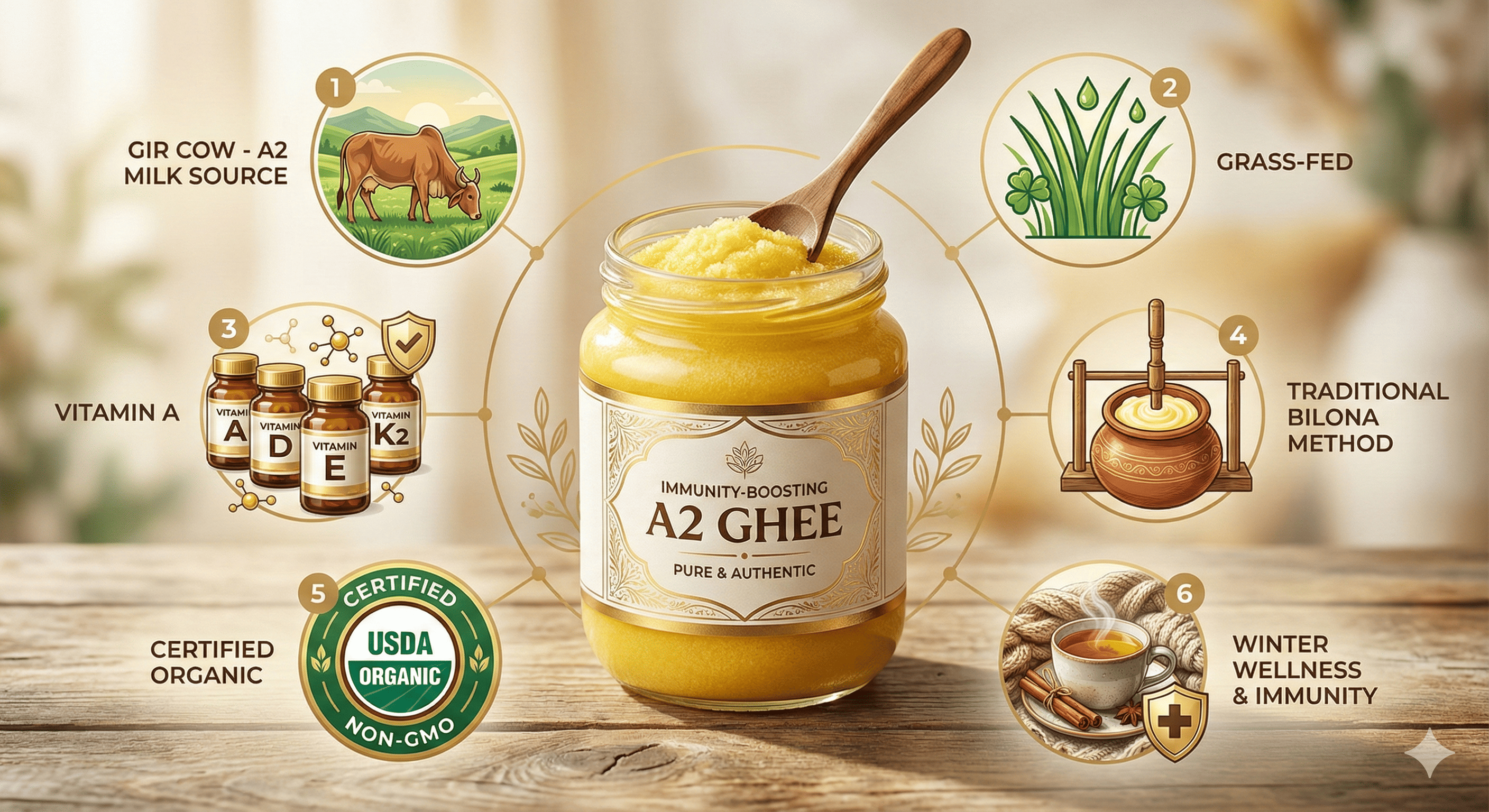 Best Ghee for Immunity - Quality Indicators and Immune-Boosting Properties