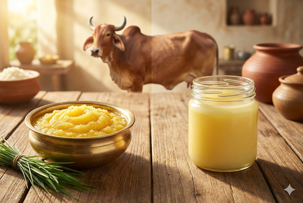 Gir Cow Ghee vs Regular Ghee - Complete Nutritional Comparison Guide