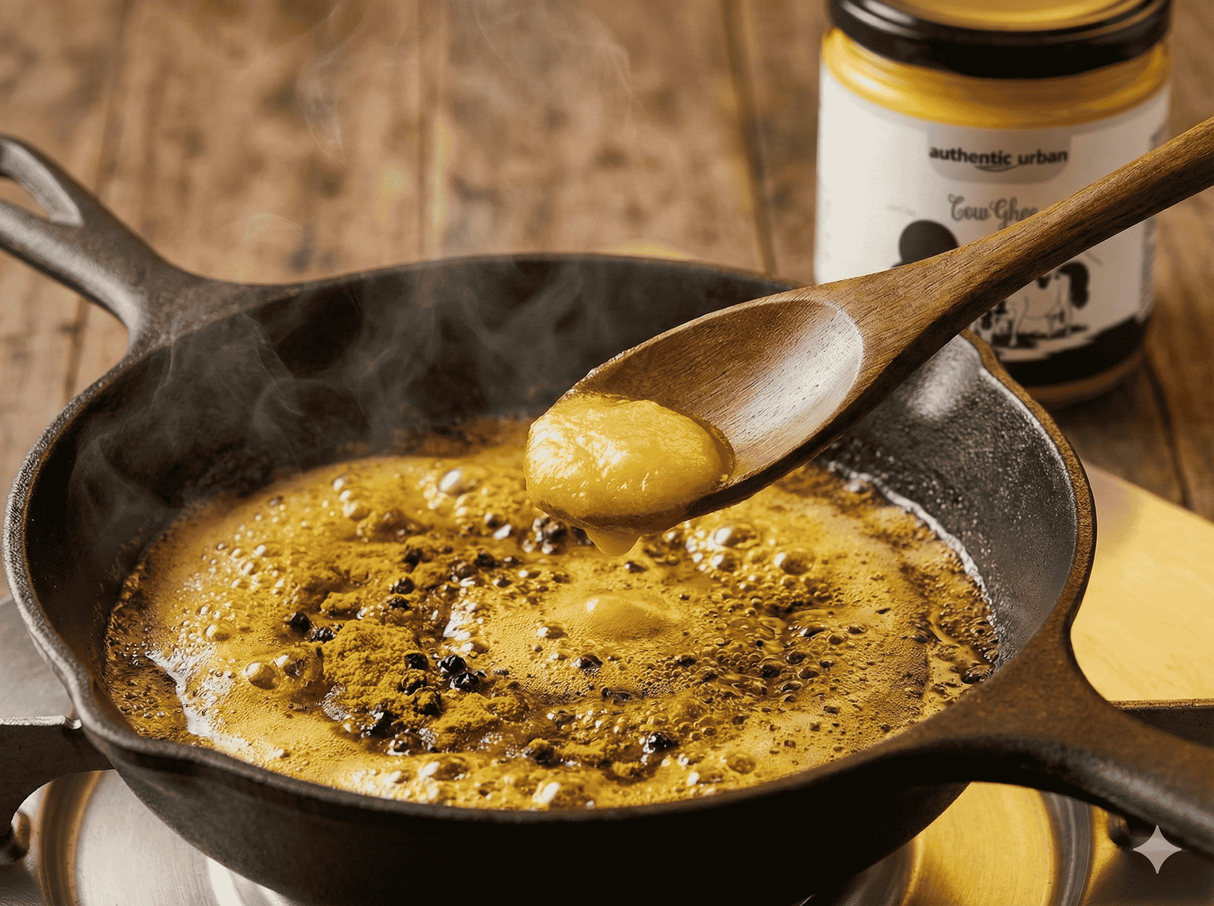 Blooming Turmeric and Pepper in Ghee - The Secret Technique