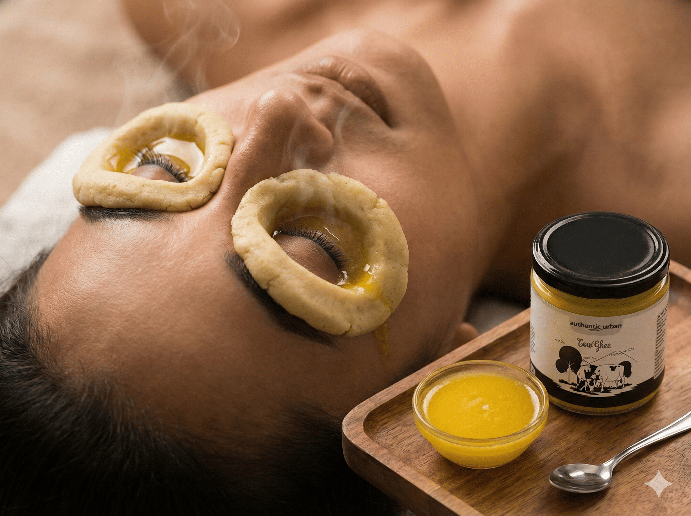 Netra Basti Therapy - Ghee Eye Bath
