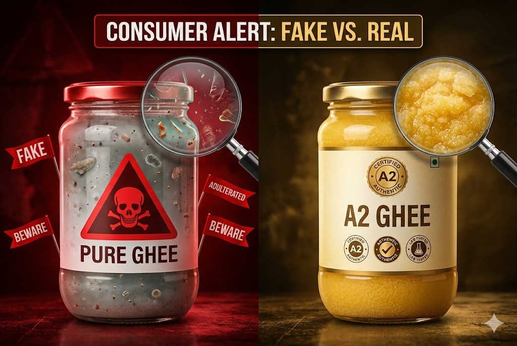 Warning Signs of Fake and Adulterated Ghee - Consumer Guide