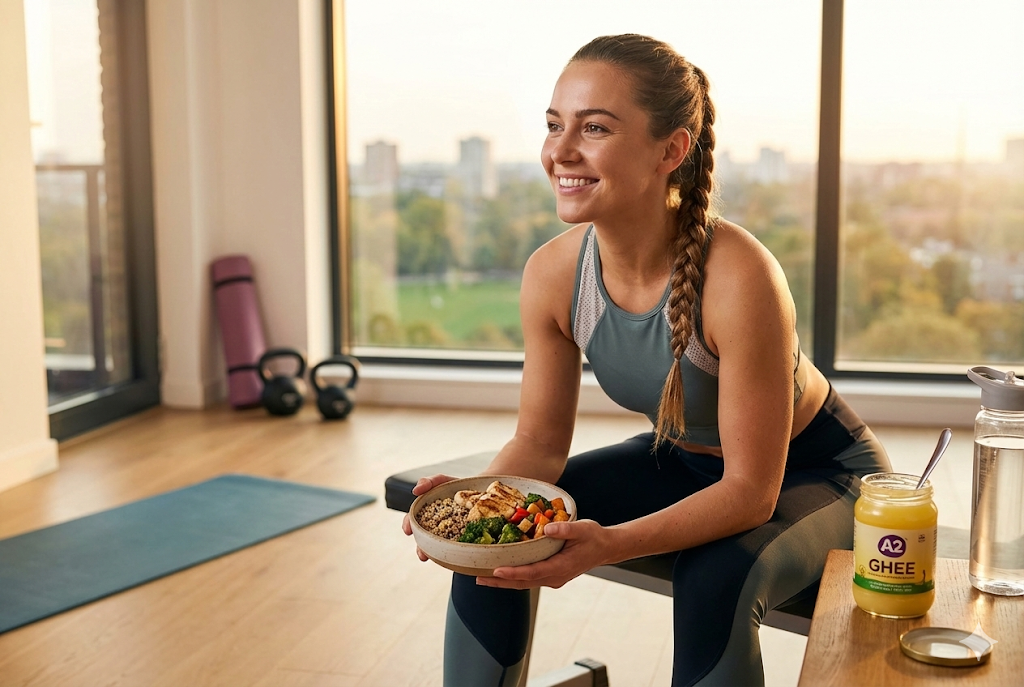 Ghee for Post-Workout Recovery - Muscle repair and inflammation reduction with A2 ghee for athletes