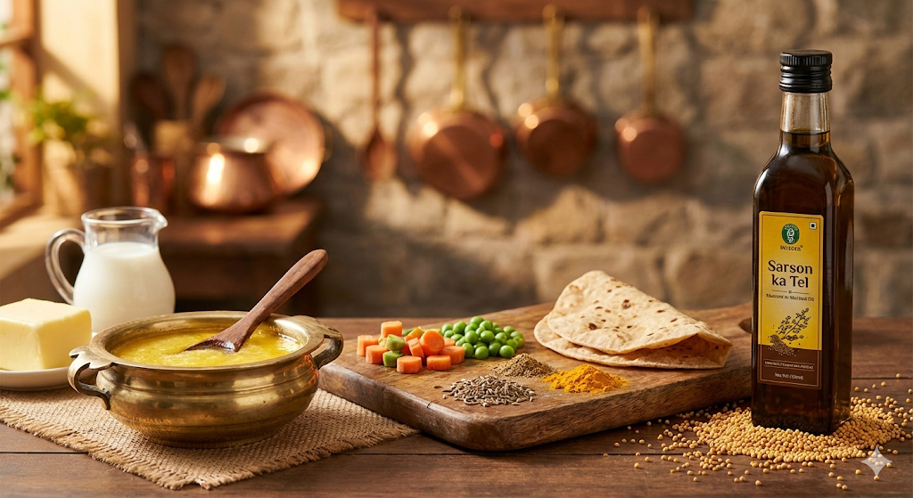 Ghee vs Mustard Oil: Complete Health Comparison for Indian Cooking