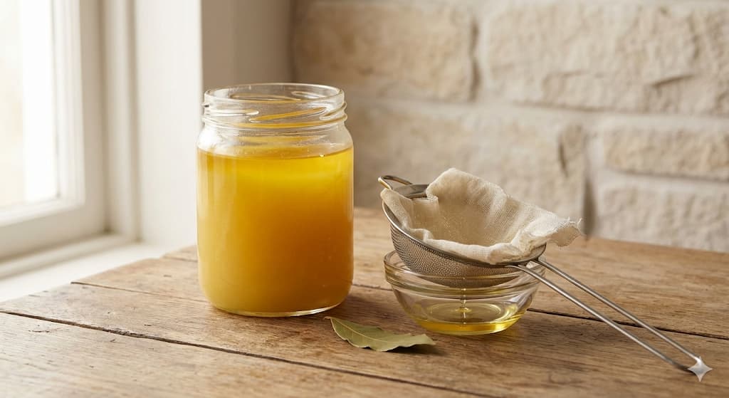 Ghee Casein and Whey Protein Removed - Pure Clarified Ghee Safe for Dairy Allergies
