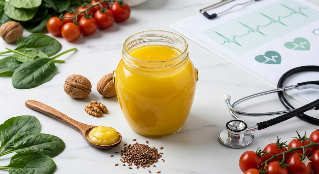 Best A2 Ghee for Heart Health - Premium grass-fed ghee with heart-healthy nutrients for cholesterol and blood pressure management