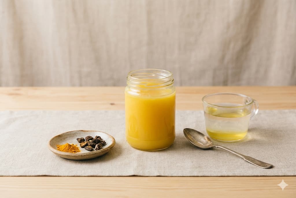 Ghee for Liver Detox - Pure A2 Ghee with Ayurvedic Liver-Cleansing Herbs for Natural Detoxification