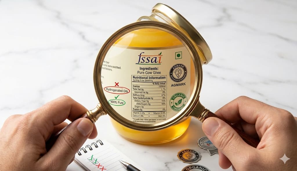 How to Read Ghee Label India - Complete Guide to Decoding Ingredients, Claims and Marketing Traps