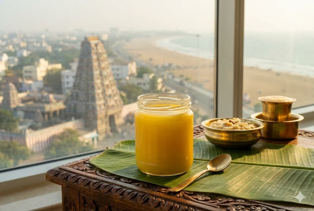 Pure A2 Ghee in Chennai - Best Ghee for Pongal and Puja Delivery for Chennai Families