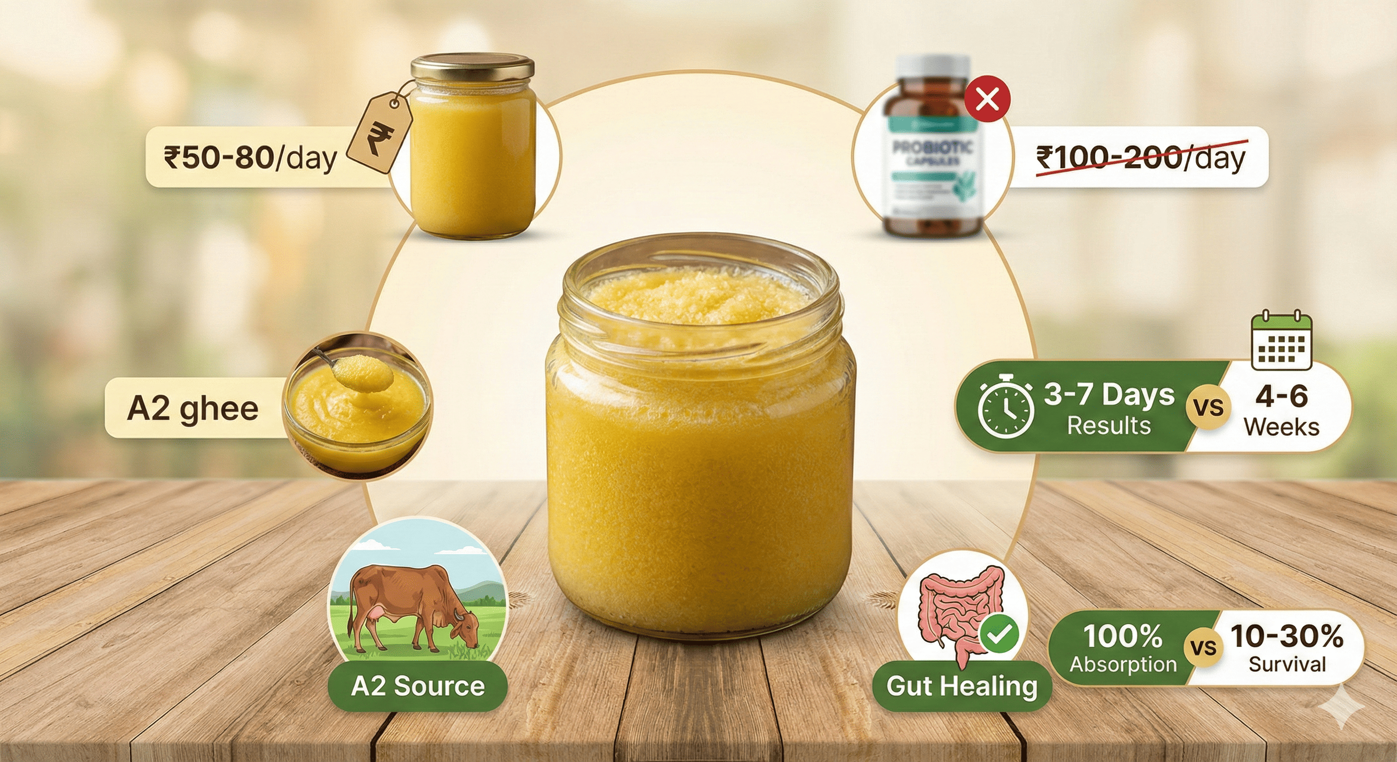 Best Ghee for Gut Health - Quality Indicators and Butyric Acid Content