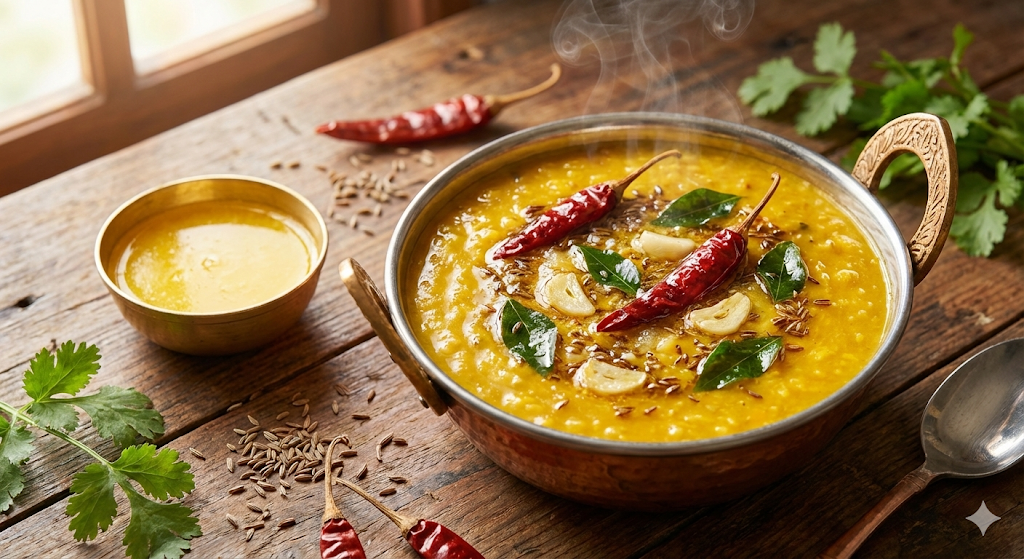 Ghee Dal Tadka Recipe - Perfect Tadka with Pure A2 Ghee