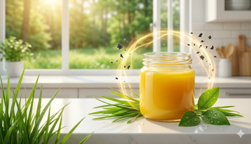 Ghee and Microplastics - Traditional Glass Jar Ghee as Safe Plastic-Free Fat Source