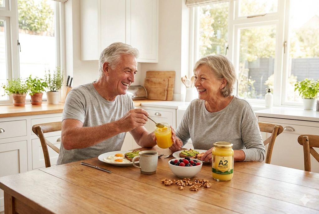 Ghee for Alzheimer's and Dementia Prevention - Natural brain protection with A2 ghee MCTs and omega-3s