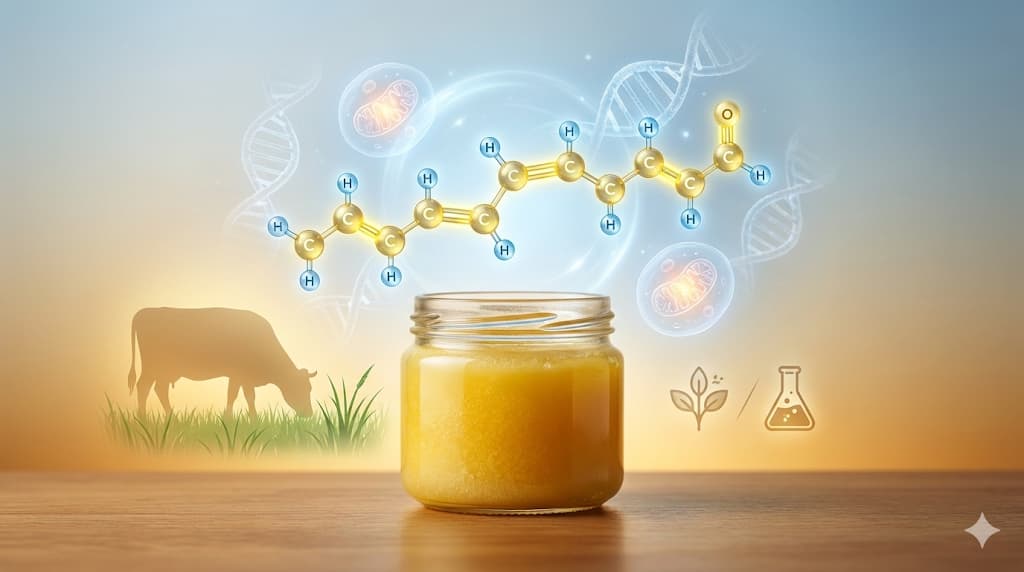 CLA Conjugated Linoleic Acid in Ghee - Scientific Guide to Benefits and Actual Levels